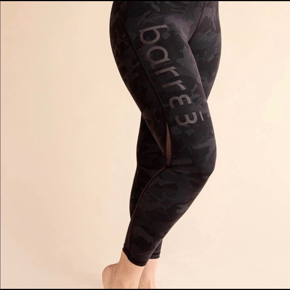 Barre3 x Lululemon Train Times Black Camo